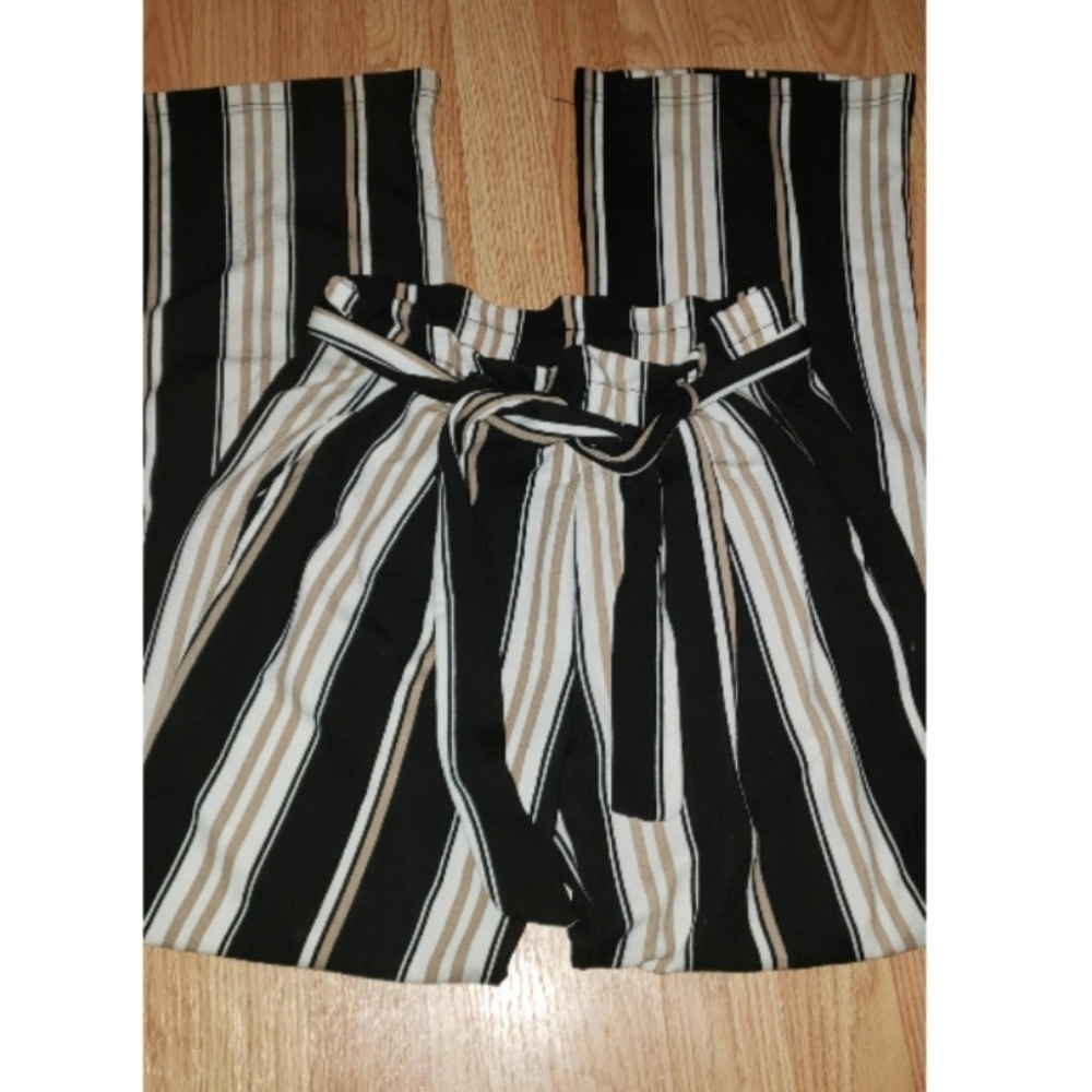 Striped Palazzo Pants